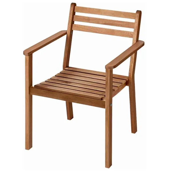 Садовый стул Ikea Askholmen Массив / Массив / Коричневый Brown photo 1 Садовый стул Ikea Askholmen Массив / Массив / Коричневый Brown photo 1