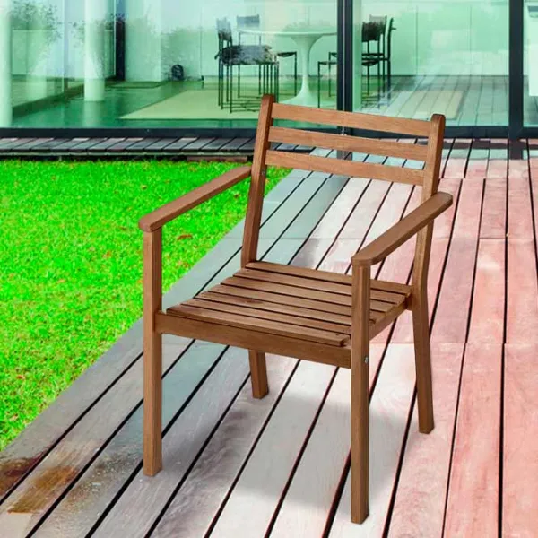 Садовый стул Ikea Askholmen Массив / Массив / Коричневый Brown photo 2 Садовый стул Ikea Askholmen Массив / Массив / Коричневый Brown photo 2