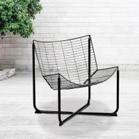 Садовый стул Ikea Skalboda Металл / Металл / Черный Черный photo 2