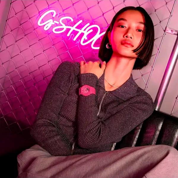 Ceas de mână pentru femei Casio GMA-P2100PP-4AER Cuarț / 40 mm photo 4