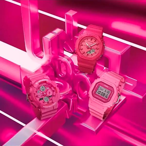 Ceas de mână pentru femei Casio GMA-P2100PP-4AER Cuarț / 40 mm photo 5