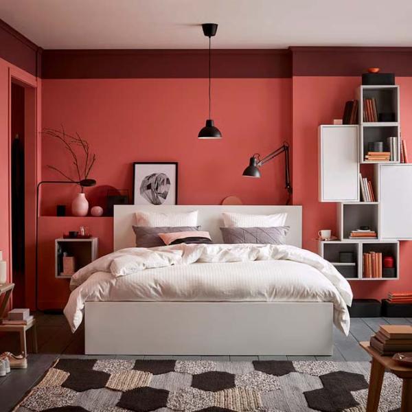 Кровать Ikea Malm 180 x 200 см / ДСП / Белый photo 2