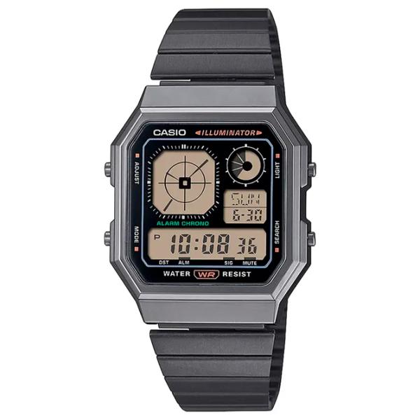 Ceas de mână unisex Casio A130WEGG-1AEF Cuarț / 40 x 34 mm photo 1