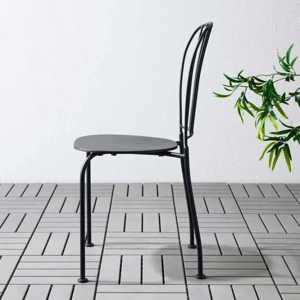 Scaun de grădină Ikea Lacko Metal / Metal / Gray Gray photo 3 Scaun de grădină Ikea Lacko Metal / Metal / Gray Gray photo 3