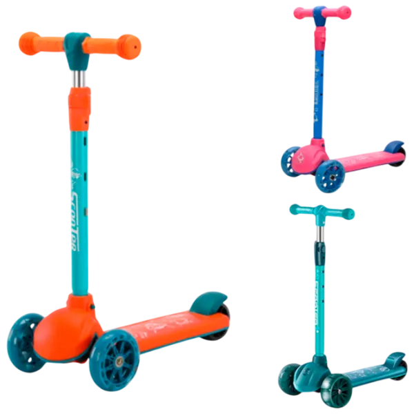 Детский трёхколёсный самокат Scooter 3870003-6P (3870003-6P) 50 кг/ Разноцветный photo 1