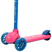 Trotinetă pentru copii cu trei roți Scooter 3870003-6P (3870003-6P) 50 kg/ Multicolor photo 3