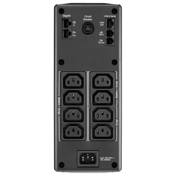 ИБП APC BR1600MI Черный photo 3 ИБП APC BR1600MI Черный photo 3