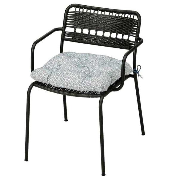 Садовый стул Ikea Lacko Металл / Полиэстер / Черный Черный photo 1 Садовый стул Ikea Lacko Металл / Полиэстер / Черный Черный photo 1