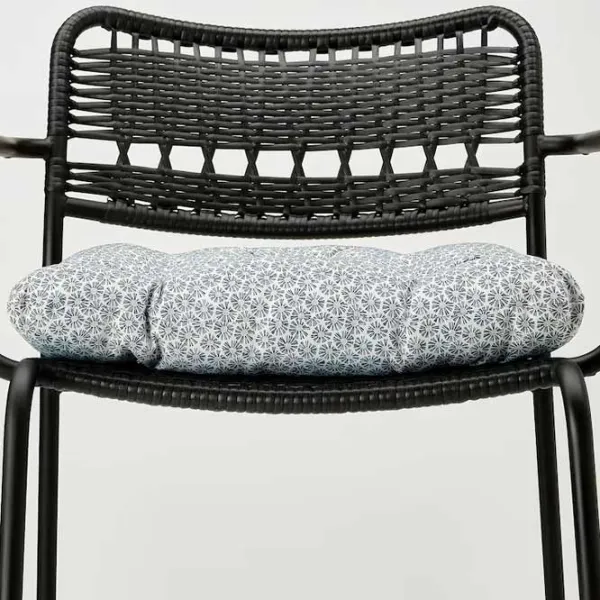 Садовый стул Ikea Lacko Металл / Полиэстер / Черный Черный photo 2 Садовый стул Ikea Lacko Металл / Полиэстер / Черный Черный photo 2