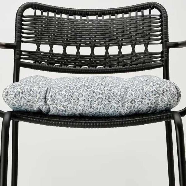 Садовый стул Ikea Lacko Металл / Полиэстер / Черный Черный photo 2 Садовый стул Ikea Lacko Металл / Полиэстер / Черный Черный photo 2