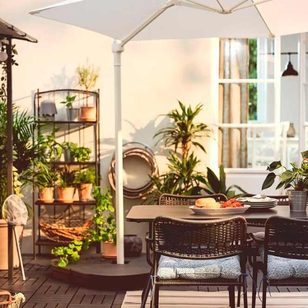 Садовый стул Ikea Lacko Металл / Полиэстер / Черный Черный photo 4 Садовый стул Ikea Lacko Металл / Полиэстер / Черный Черный photo 4