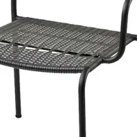 Scaun de grădină Ikea Lacko Metal / Metal / Dark Gray Dark Gray photo 3