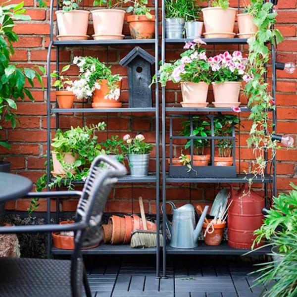 Садовый стул Ikea Lacko Металл / Металл / Тёмно-серый Темно-серый  photo 5