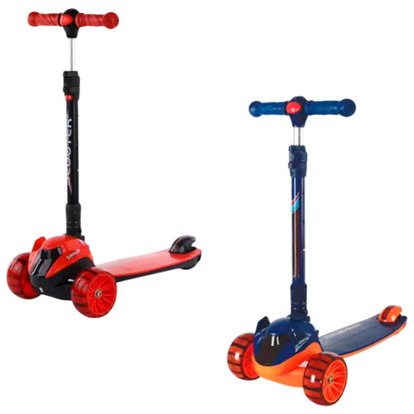 Детский трёхколёсный самокат Scooter 2610010-6P (2610010-6P) 50 кг/ Разноцветный photo 1