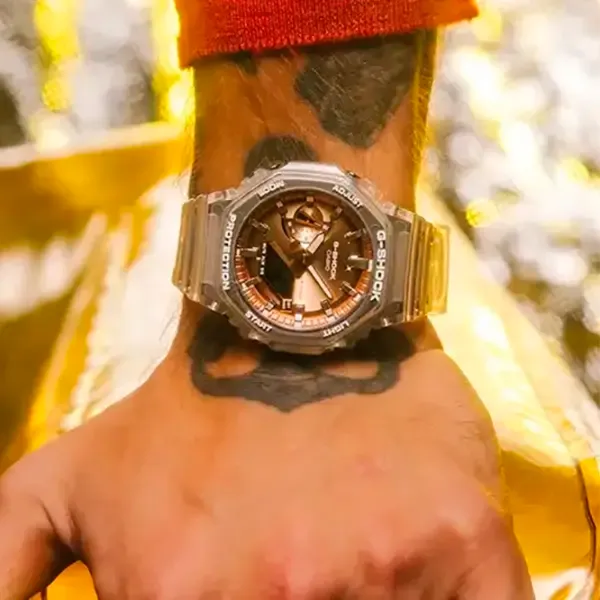 Наручные часы унисекс Casio GA-2100BM-7A5ER Кварцевый / 45 мм photo 4