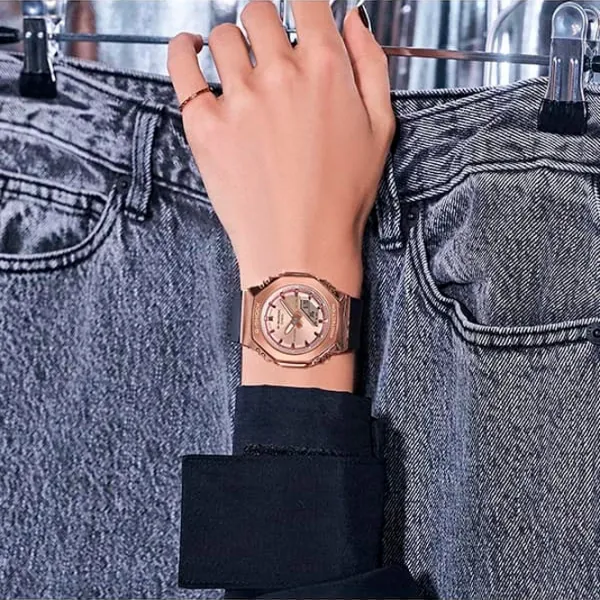 Наручные часы для женщин Casio GM-S2110PG-1A4ER Кварцевый / 41 мм photo 4