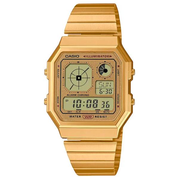Ceas de mână unisex Casio A130WEG-9AEF Cuarț / 40 x 34 mm photo 1