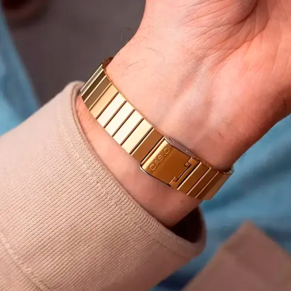 Ceas de mână unisex Casio A130WEG-9AEF Cuarț / 40 x 34 mm photo 5