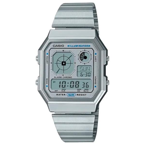 Ceas de mână unisex Casio A130WE-7AEF Cuarț / 40 x 34 mm photo 1