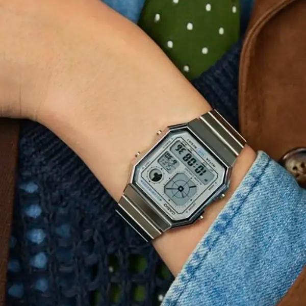 Ceas de mână unisex Casio A130WE-7AEF Cuarț / 40 x 34 mm photo 4