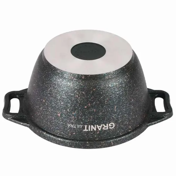 Cratiță Kukmara КГГ12А 1l Aluminiu / Black photo 4 Cratiță Kukmara КГГ12А 1l Aluminiu / Black photo 4
