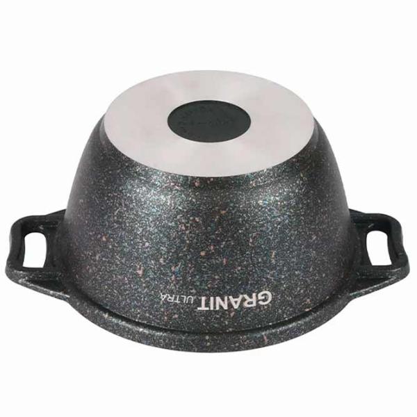 Cratiță Kukmara КГГ12А 1l Aluminiu / Black photo 4 Cratiță Kukmara КГГ12А 1l Aluminiu / Black photo 4