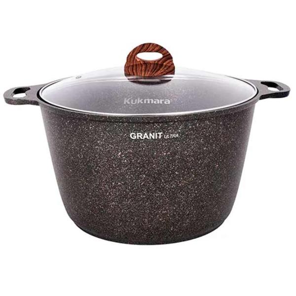 Cratiță Kukmara КГО102А 10l Aluminiu / Black photo 1 Cratiță Kukmara КГО102А 10l Aluminiu / Black photo 1