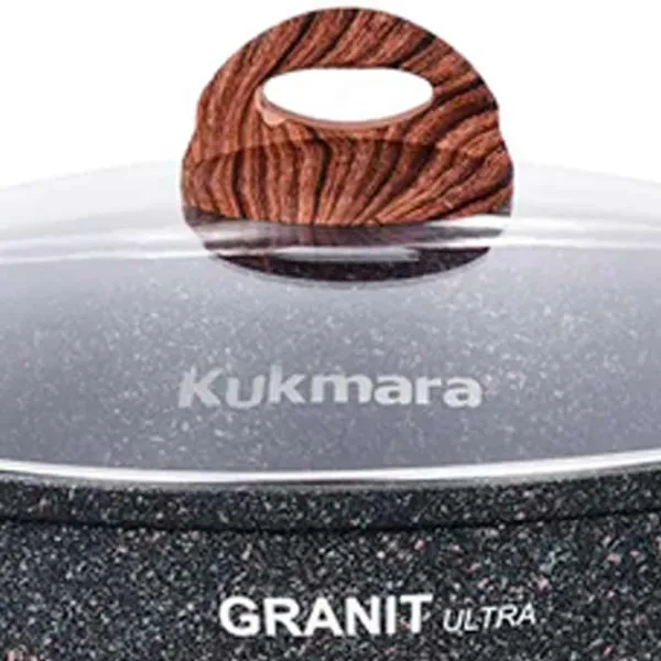 Cratiță Kukmara КГГ102А 10l Aluminiu / Black photo 3 Cratiță Kukmara КГГ102А 10l Aluminiu / Black photo 3