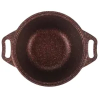Кастрюля Kukmara КГГ12А 1л Алюминий / Granite red photo 2
