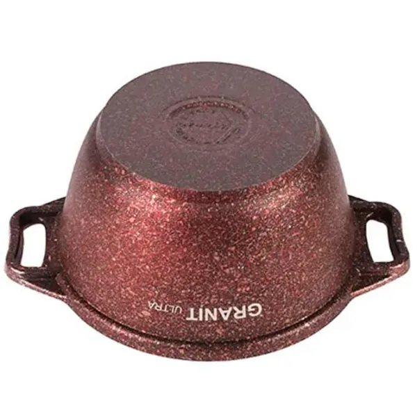 Кастрюля Kukmara КГГ12А 1л Алюминий / Granite red photo 5 Кастрюля Kukmara КГГ12А 1л Алюминий / Granite red photo 5