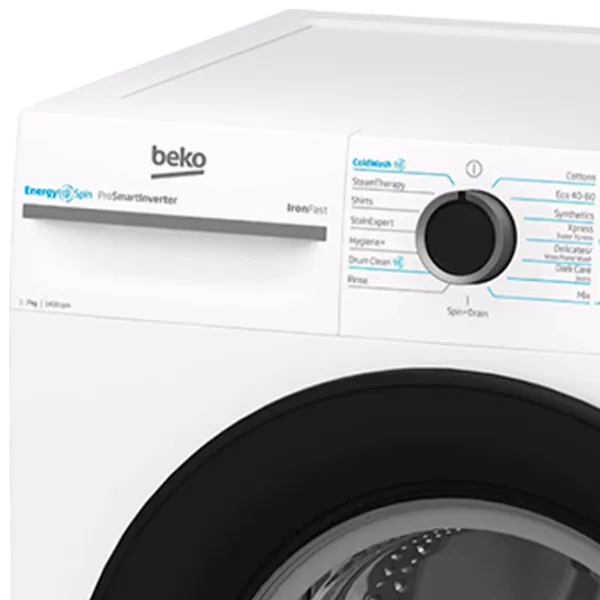 Mașină de spălat Beko BM3WFSU47415WB 7 kg / 1400 rpm / White photo 9