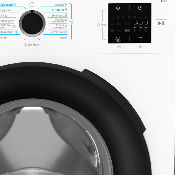 Стиральная машина Beko BM3WFSU47415WB 8 кг / 1400 об/мин / Белый photo 5