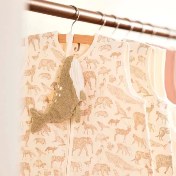 Спальный мешок Jollein Animals Olive Green 048-510-67043 Муслин, Хлопок / Унисекс photo 4