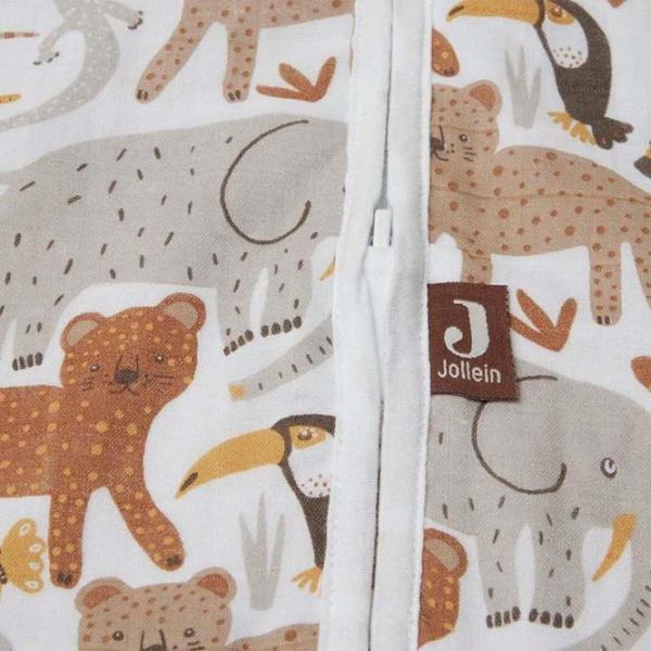 Спальный мешок Jollein Jungle 048-510-66066 Муслин, Хлопок / Унисекс photo 3