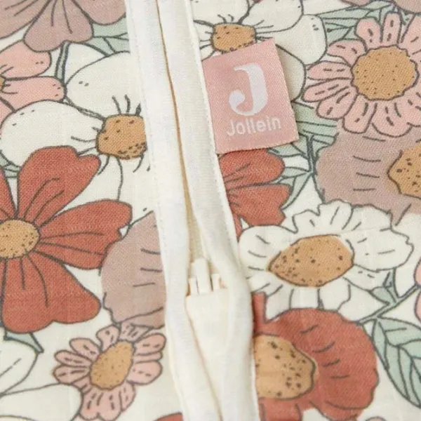 Sac de dormit Jollein Blossom 048-510-67026 Muselină, Bumbac / Unisex photo 3