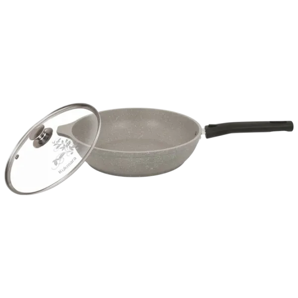 Tigaie Kukmara Marmura SMS24604A Universală / 24 cm / Gray photo 1