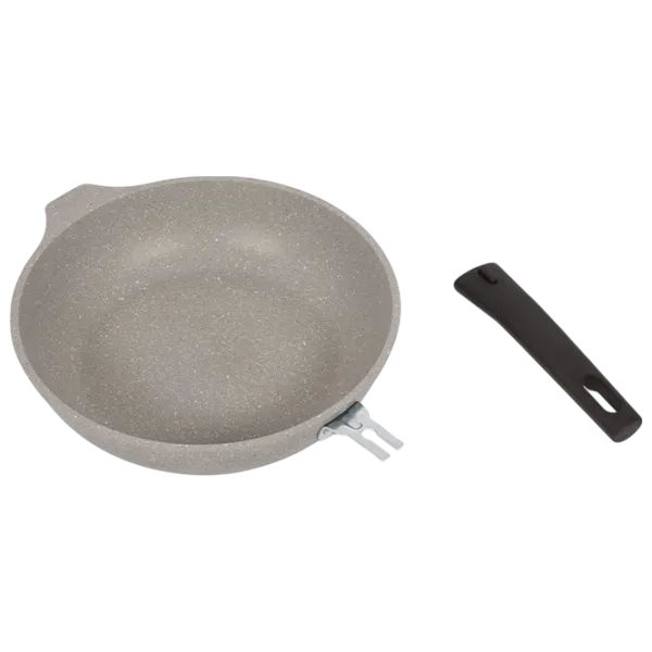 Tigaie Kukmara Marmura SMS24604A Universală / 24 cm / Gray photo 5