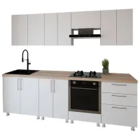 Кухня Smartex K4 ДСП меламин / White