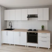 Bucătărie Smartex K4 PAL melaminat / White photo 2