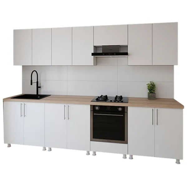 Кухня Smartex K4 ДСП меламин / White photo 1