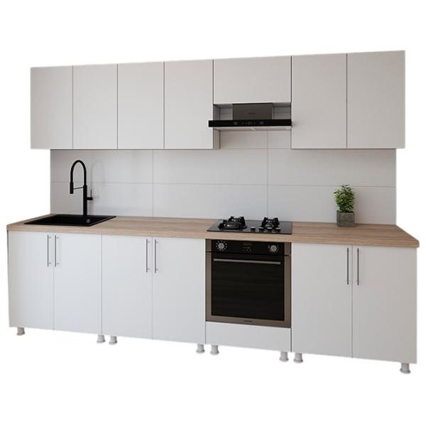 Кухня Smartex K4 ДСП меламин / White photo 1