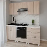 Кухня Smartex K4 ДСП меламин / Светлый Дуб photo 2