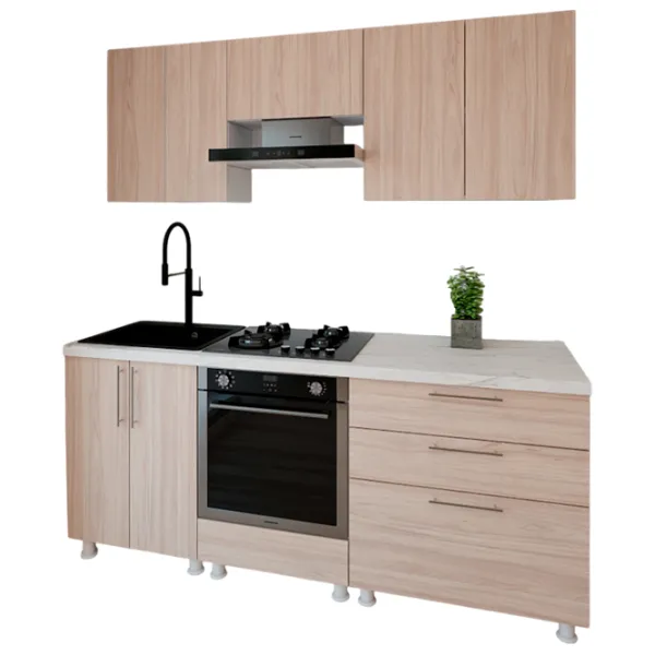 Кухня Smartex K4 ДСП меламин / Светлый Дуб photo 1