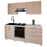 Кухня Smartex K4 ДСП меламин / Светлый Дуб