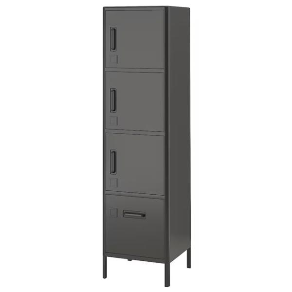 Dulap penal Ikea Idasen Pe podea / Oțel / Dark Gray photo 1 Dulap penal Ikea Idasen Pe podea / Oțel / Dark Gray photo 1