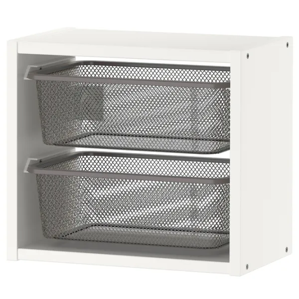 Полка Ikea Trofast 2 Сталь / Белый photo 1