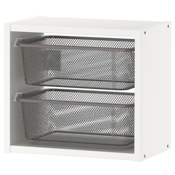 Полка Ikea Trofast 2 Сталь / Белый photo 1