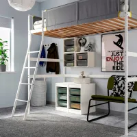 Raft Ikea Trofast 2 0țel / White photo 3