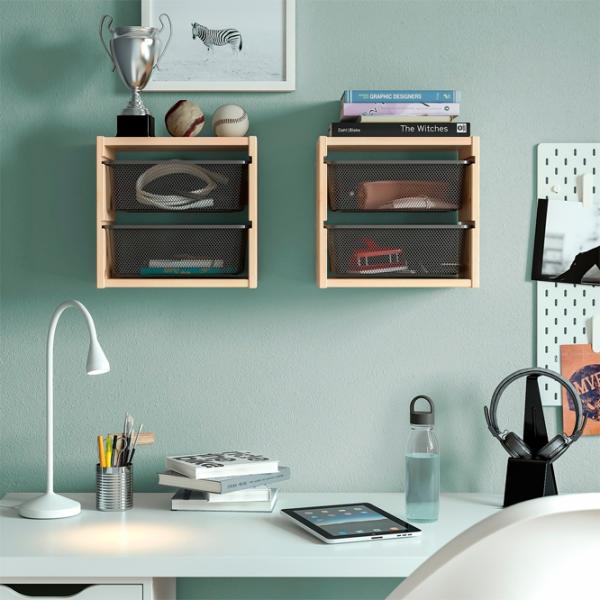 Raft Ikea Trofast 2 Masiv / Pine photo 2 Raft Ikea Trofast 2 Masiv / Pine photo 2