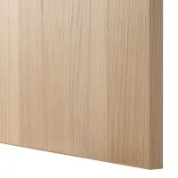 Dulap cu vitrină Ikea Besta PAL / Whitewashed Oak photo 5